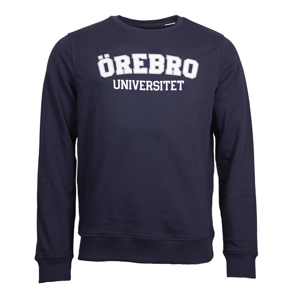 Sweatshirt unisex marinblå
