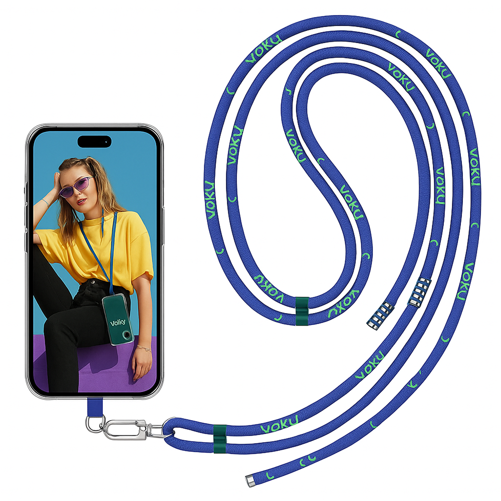 Justerbart halsband för smartphone